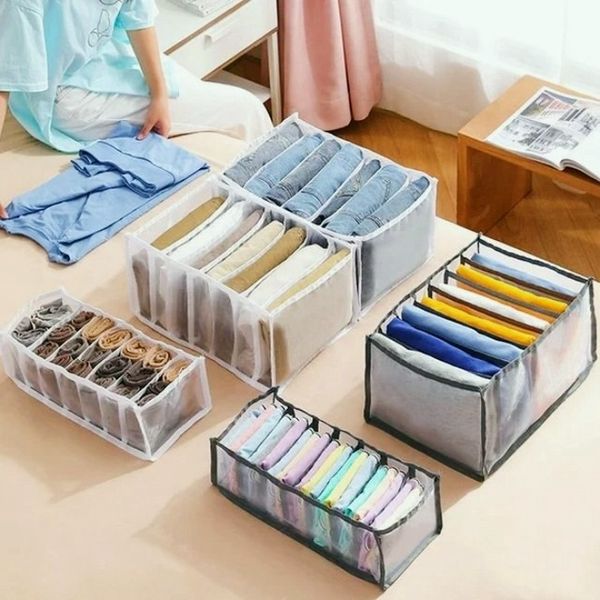 🔥Clear Stock Last Day 70% OFF 💞Wardrobe Clothes Organizer(Buy 6