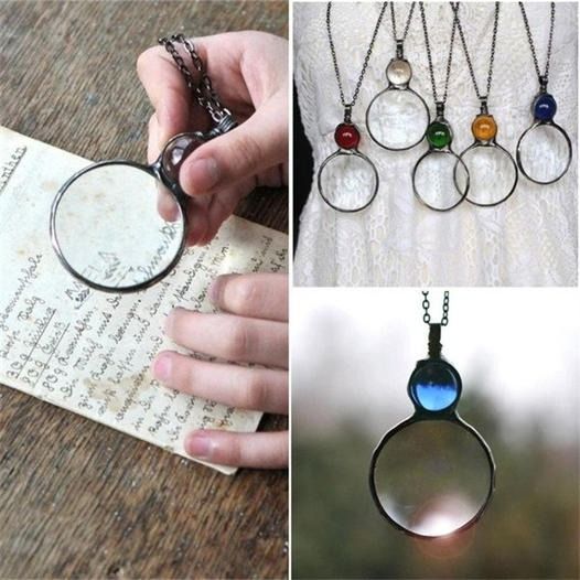 🎁Summer Hot Sale 🔥-Magnifying Glass Necklace gift