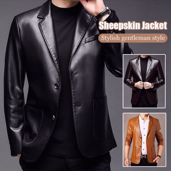 High quality new arrival leather jacket