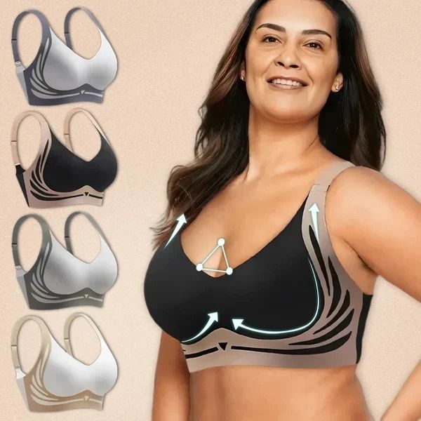 Wire-Free Top Support Bra