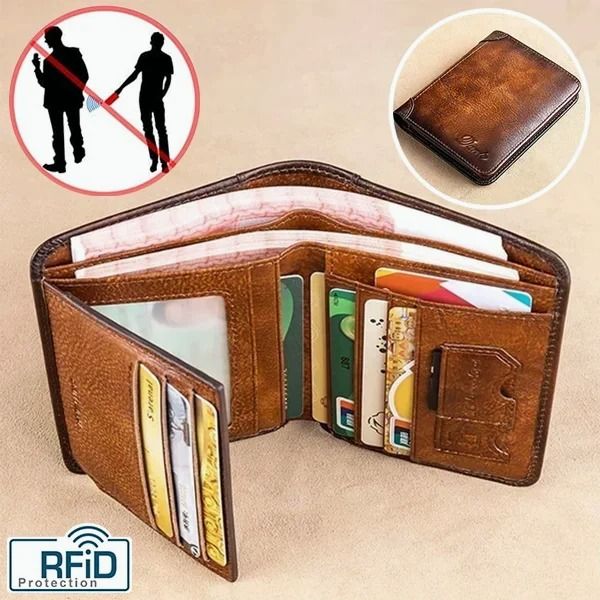 🔥HOT SALE-49% OFF-🔒RFID🔒Genuine Leather Wallet for Men💰
