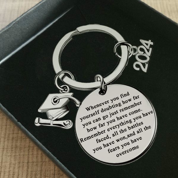 👨‍🎓2024 Graduation Keychain🎁Within You All You Need