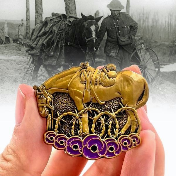 Limited Edition War Horse Remembered Brooch