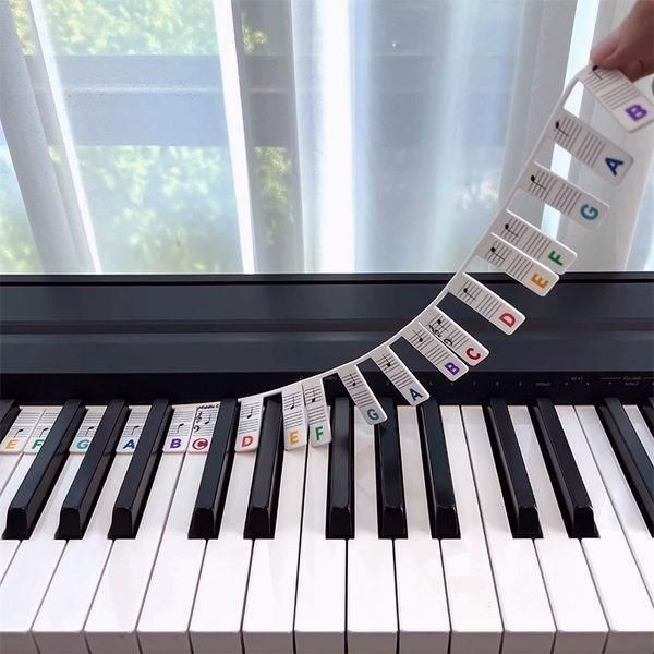 🎁Last Day 77% OFF🔥🔥--🎄Removable Piano Keyboard Note Labels