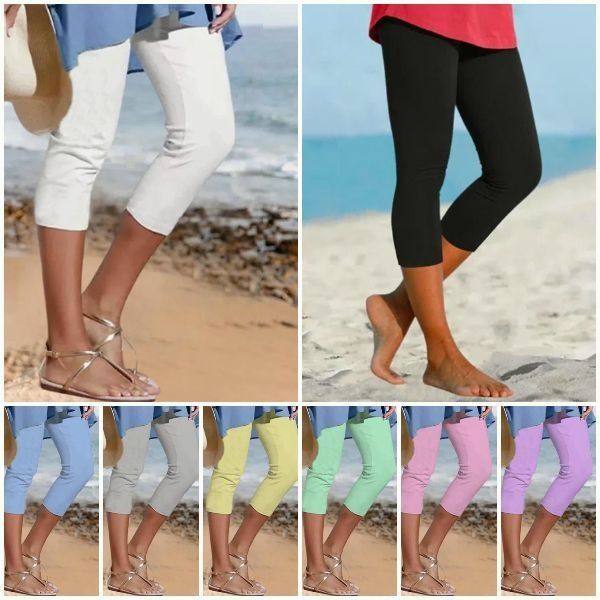 Women's Plain Casual Leggings