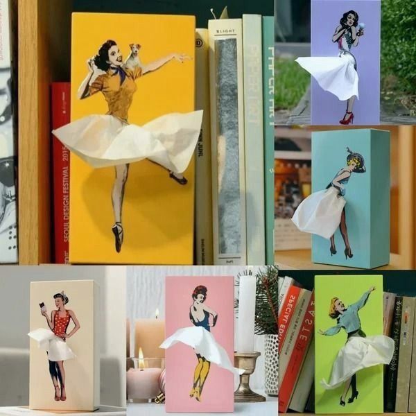 🔥LAST DAY 49% OFF🎁 - Flying Skirt Tissue Box