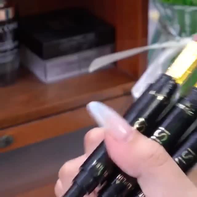 Double-ended Lipstick Automatic Lip Liner Matte Waterproof Non-fading Non-stick Lipstick