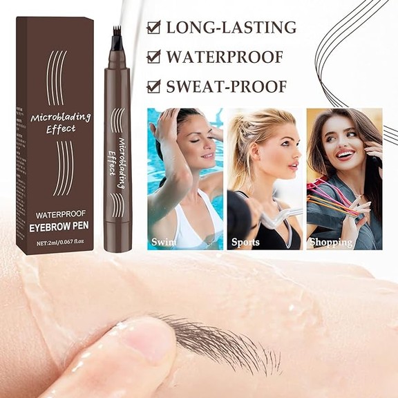 🎉BUY 1 GET 1 FREE (2 PCS) 💎2024 Upgraded Natural Brows Eyebrow Pen (ONLY $7.99 EACH TODAY)