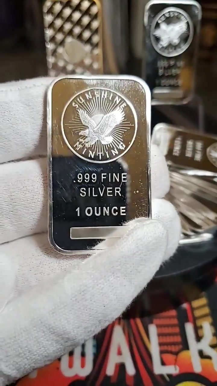 🦅1OZ SUNSHINE MINTING Encapsulated Silver Bar