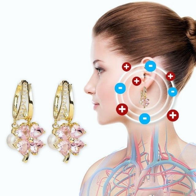 ⭐Limited Time Offer⭐Only for today⭐：Gorgeous™ Lymphvity MagneTherapy Germanium Earrings