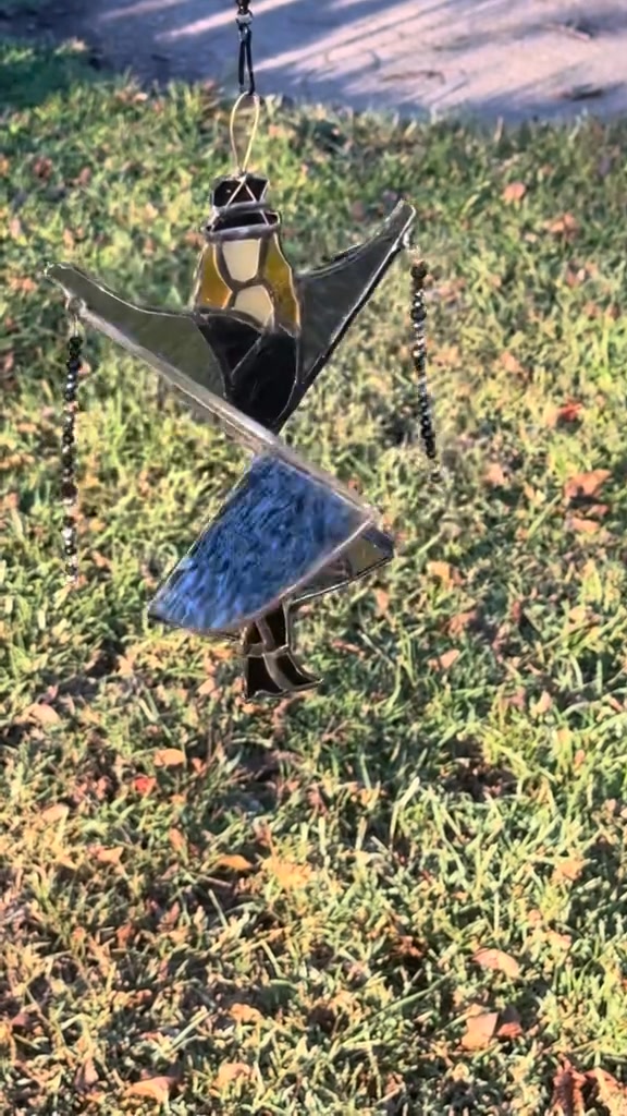 💃🤘Handmade Stevie Nicks Stained Glass Spinner