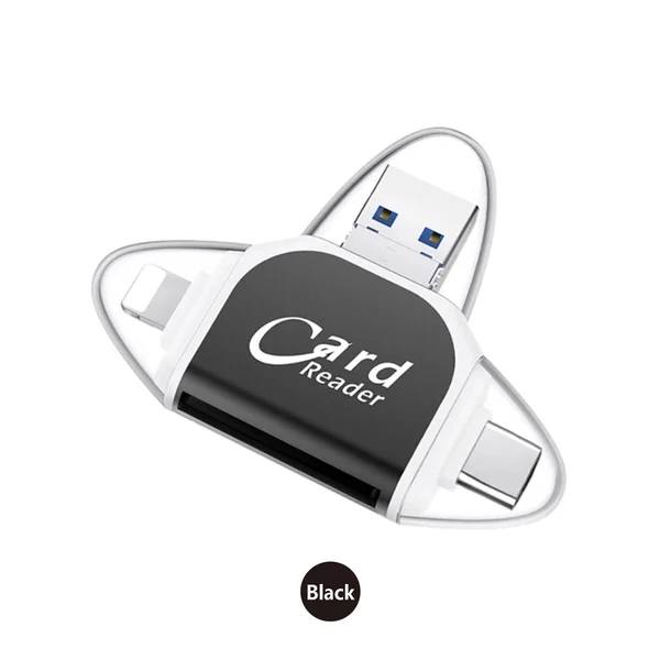 🔥Multi-Port 4 in1 Universal SD TF Card Reader🔥