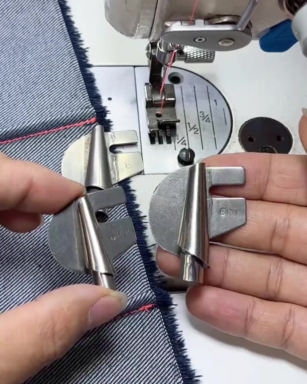 🔥Christmas Sale - Sewing Rolled Hemmer Foot