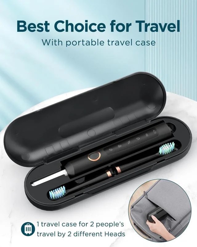 🔥Best Choice for Travel🔥 - Adult Sonic Electric Toothbrush (💥Cant believe this is only $20!!)