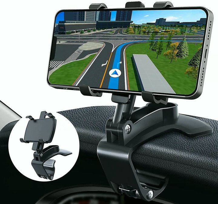 Multifunctional Car Dashboard Mobile Phone Holder